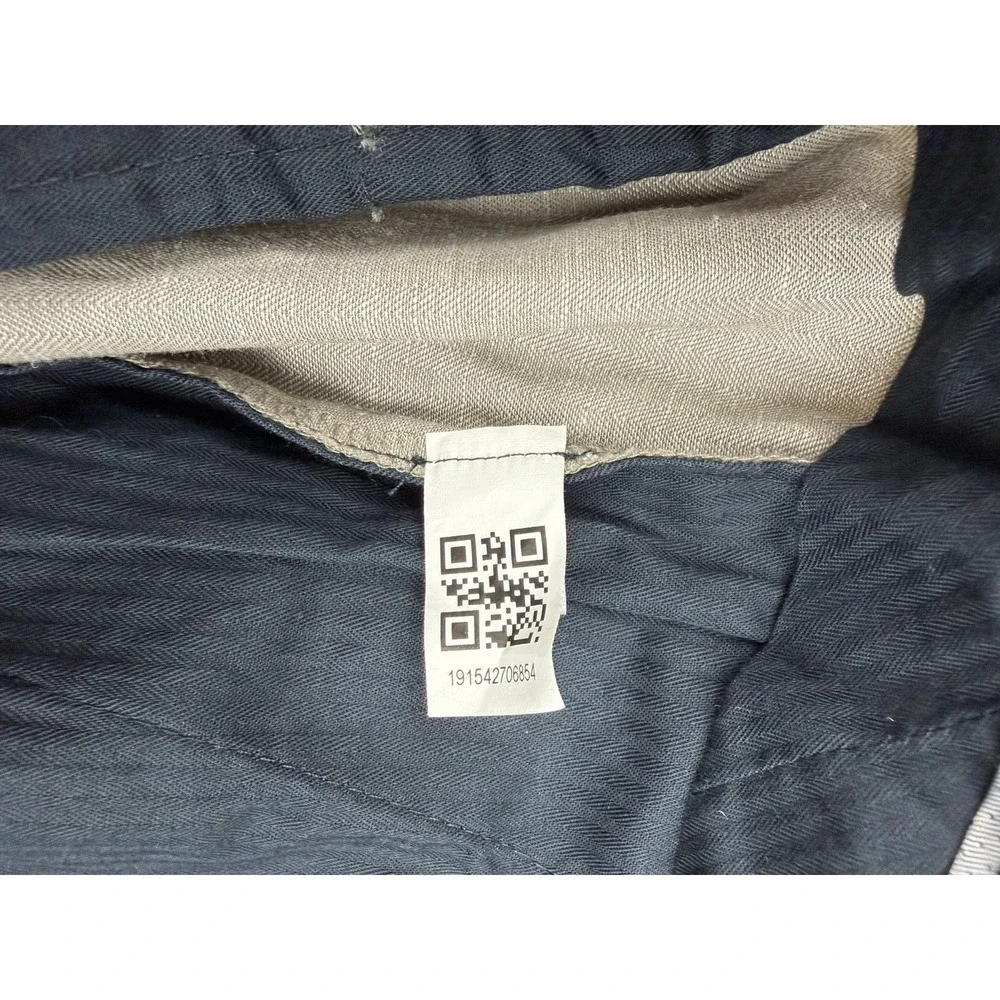Bonobos Marzotto Wool Linen Blend Athletic Fit Trousers Pants 34x30 Beige Preppy